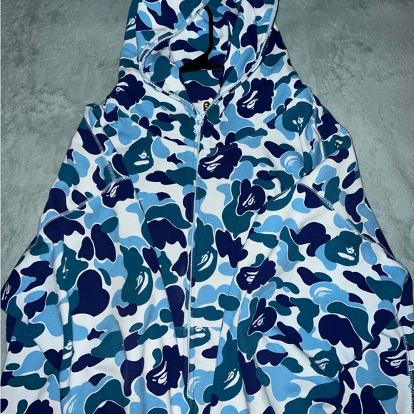 Bape Other - BAPE Giant ABC Camo Full Zip Hoodie
Oversized Hoodie Full Zip Camo Size- XL